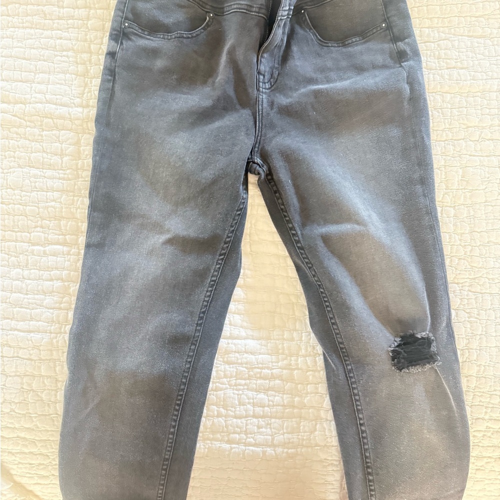 Vigoss Rebel High Rise Skinny Gray Jeans